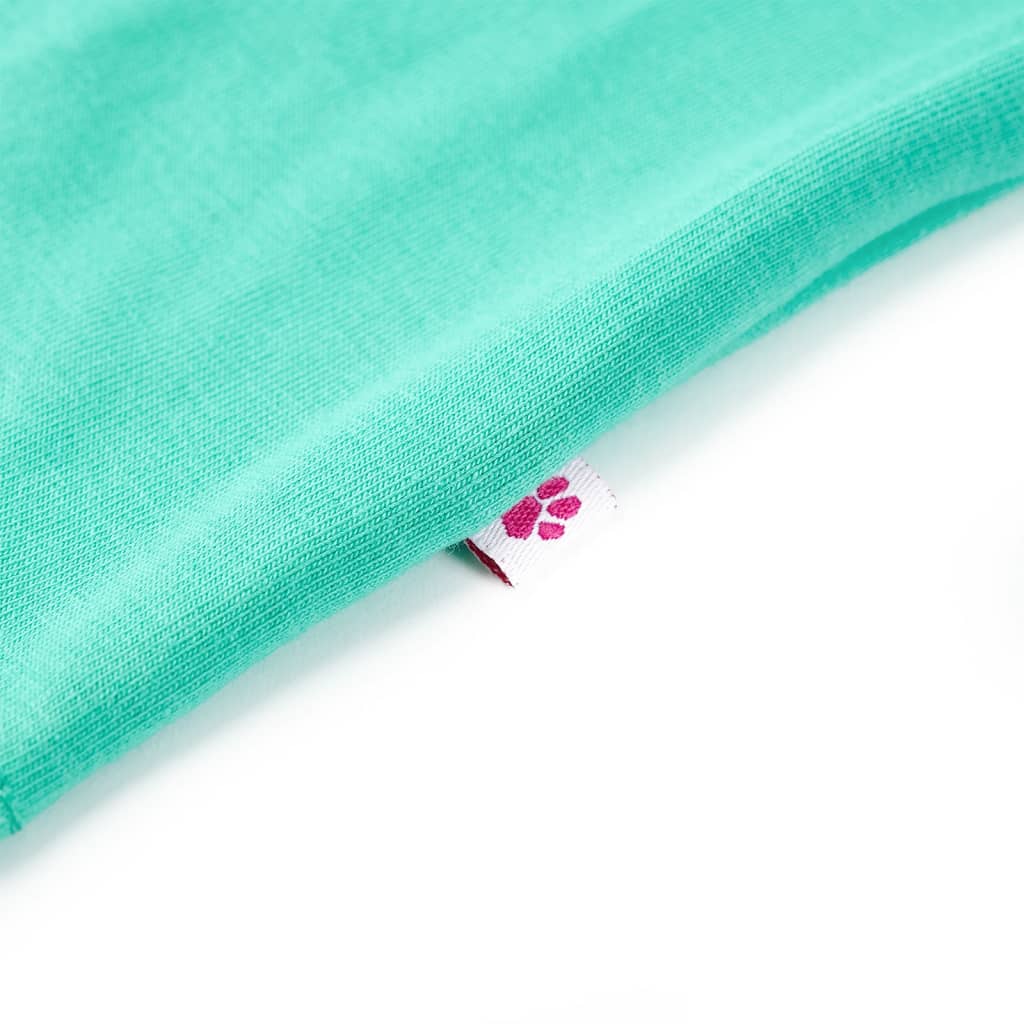 Μπλουζάκι Παιδικό Χρώμα Μέντας 128 - Pakobazaar