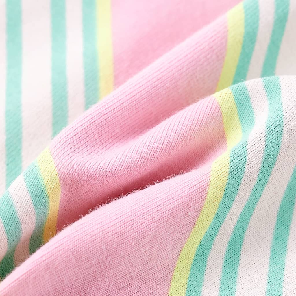 Φόρεμα Παιδικό Αμάνικο με Κορδόνι Ροζ 104 - Pakobazaar