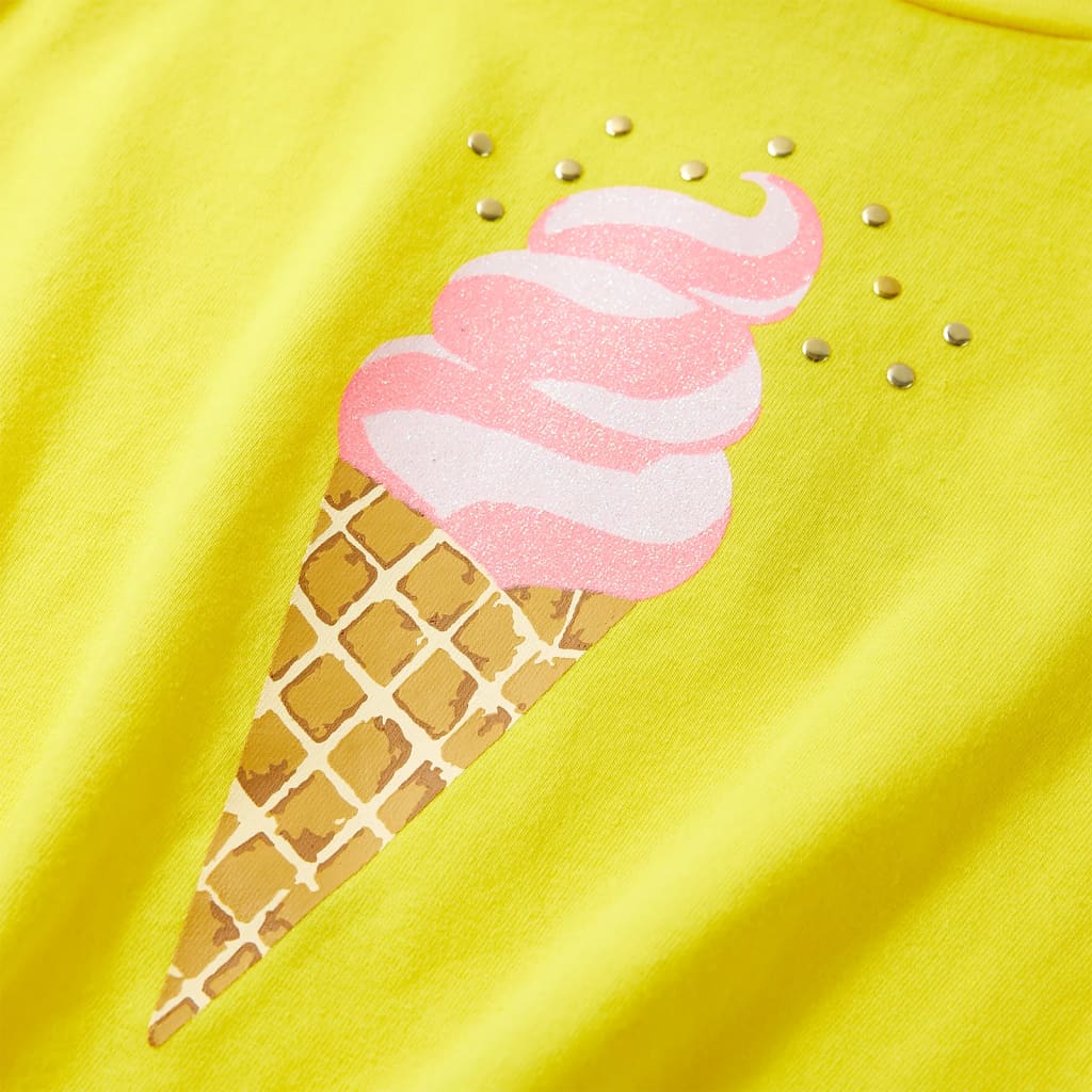 Μπλουζάκι Παιδικό Κίτρινο 116 - PAKOBAZAAR