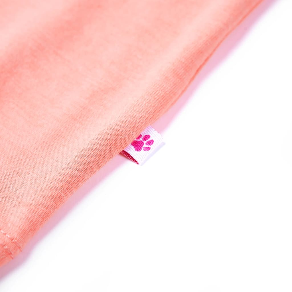 Μπλουζάκι Παιδικό Νέον Κοραλί 116 - PAKOBAZAAR