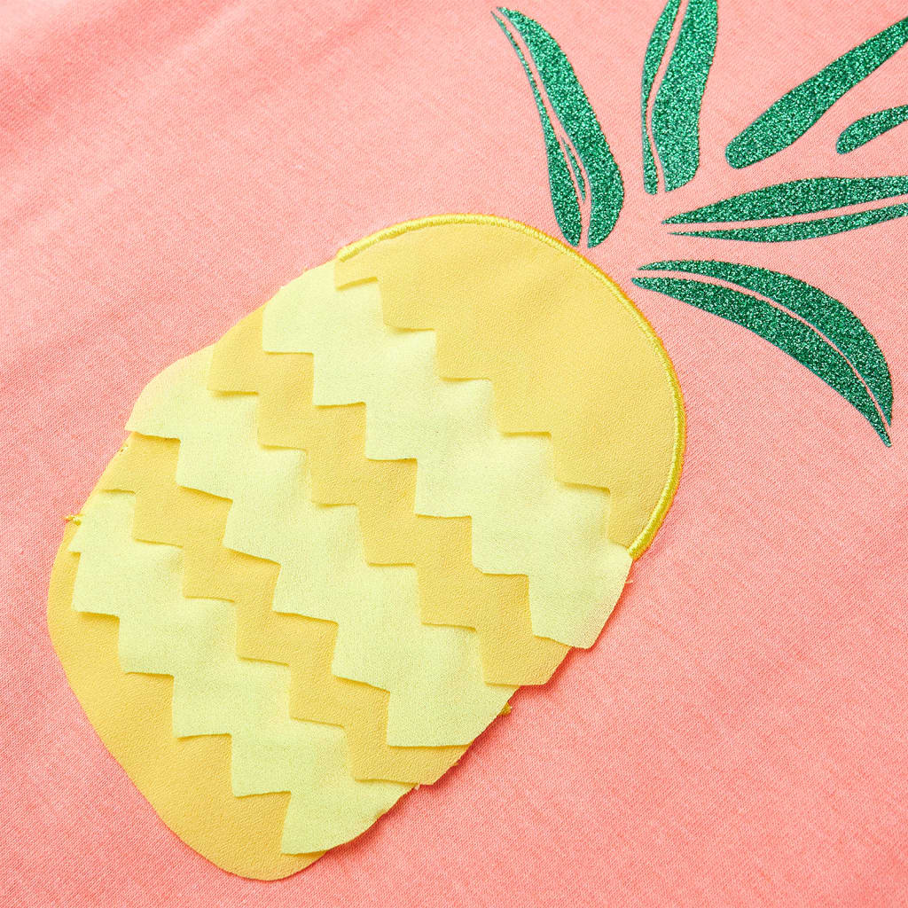 Μπλουζάκι Παιδικό Νέον Κοραλί 140 - PAKOBAZAAR