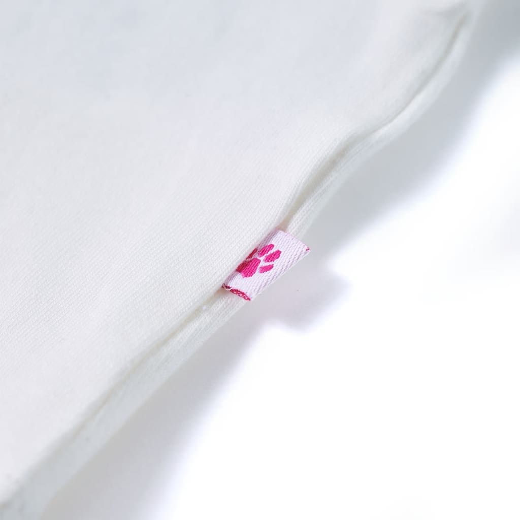 Μπλουζάκι Παιδικό με Βολάν Μανίκια Εκρού 140 - PAKOBAZAAR