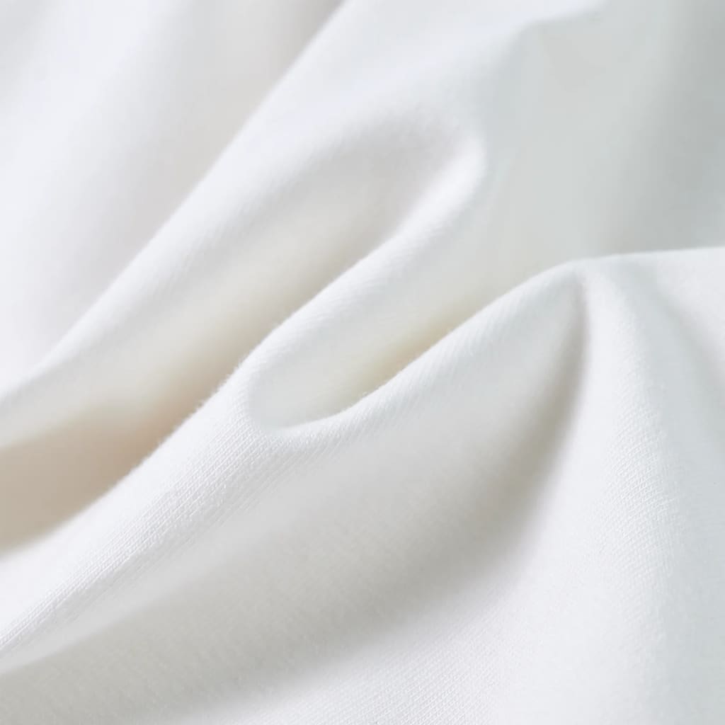 Μπλουζάκι Παιδικό με Βολάν Μανίκια Εκρού 140 - PAKOBAZAAR