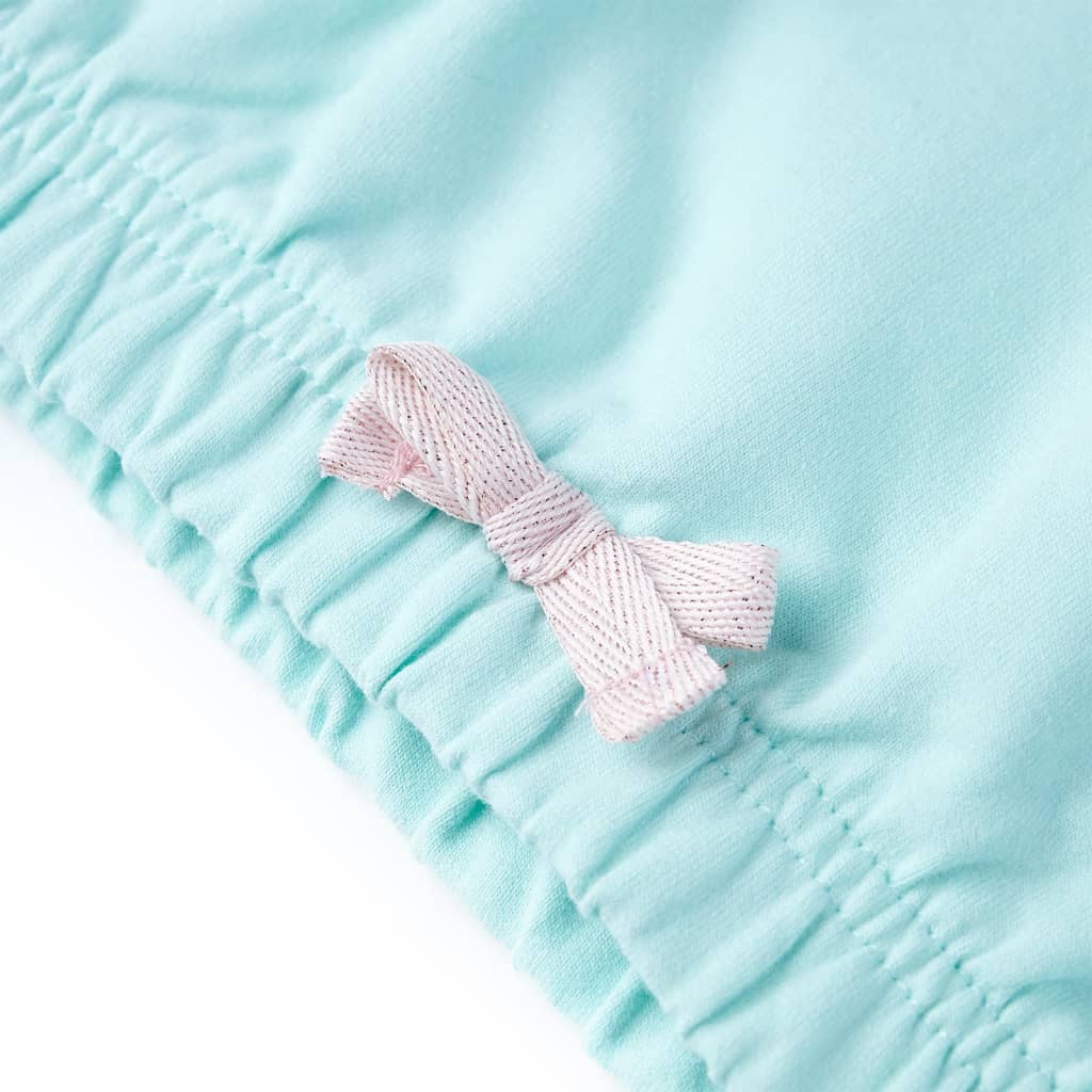 Φούτερ Παιδικό με Κουκούλα Ανοιχτό Άκουα 140 - PAKOBAZAAR