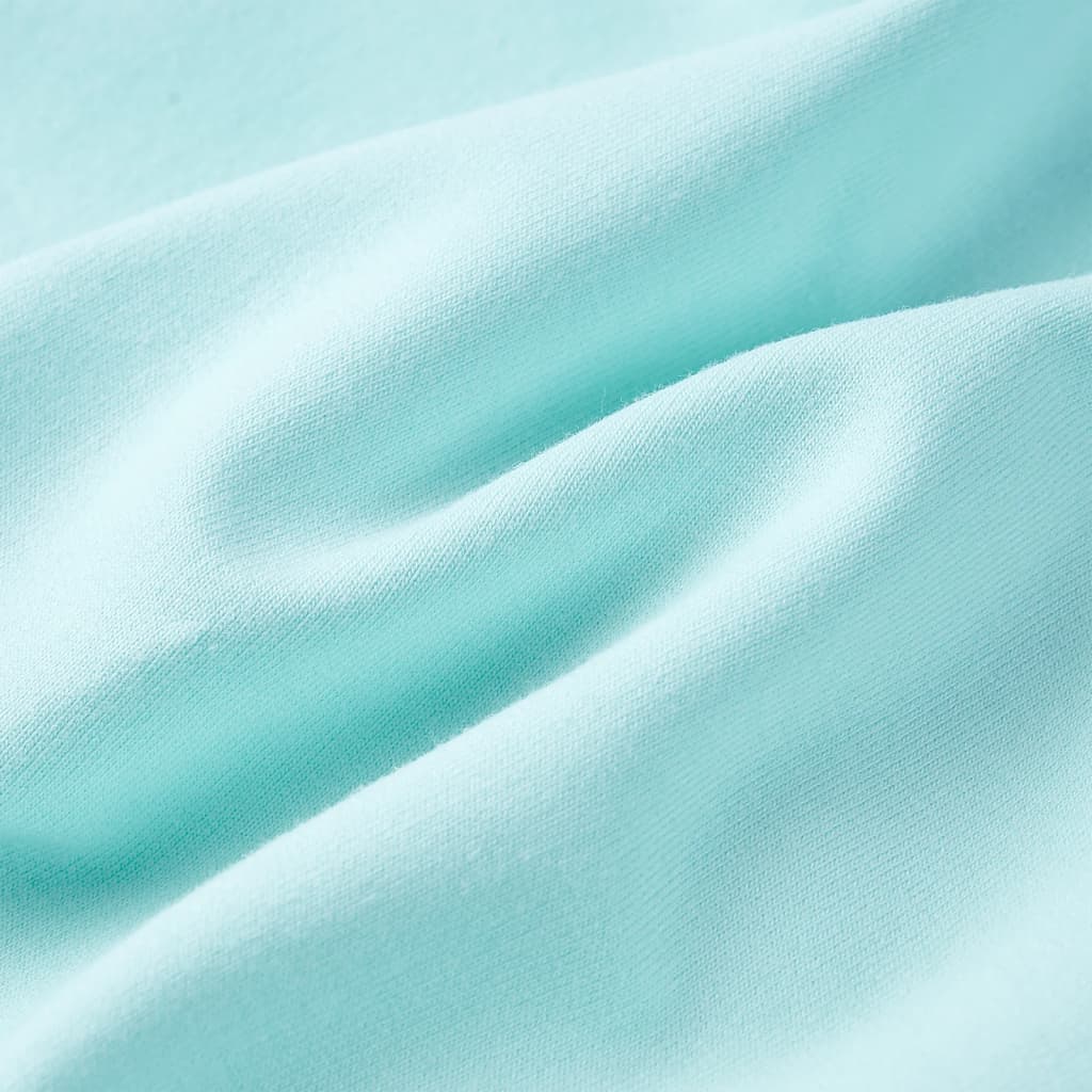 Φούτερ Παιδικό με Κουκούλα Ανοιχτό Άκουα 140 - PAKOBAZAAR