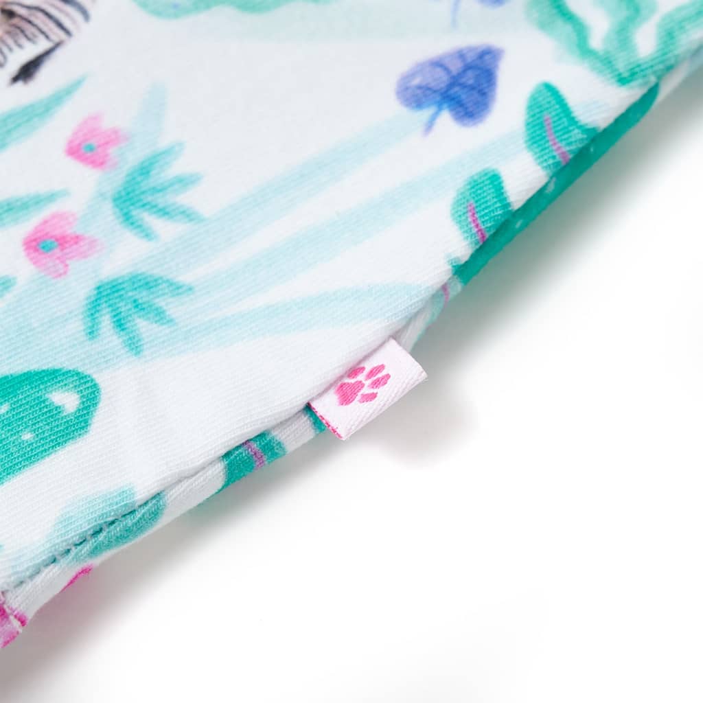 Φόρεμα Παιδικό Εκρού και Σκούρο Χρώμα Μέντας 104 - PAKOBAZAAR