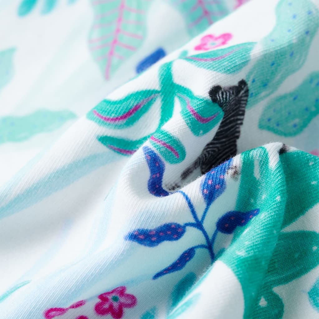 Φόρεμα Παιδικό Εκρού και Σκούρο Χρώμα Μέντας 104 - PAKOBAZAAR