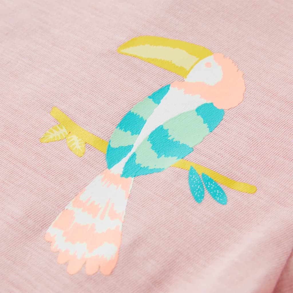 Μπλουζάκι Παιδικό Ανοιχτό Ροζ 116 - PAKOBAZAAR