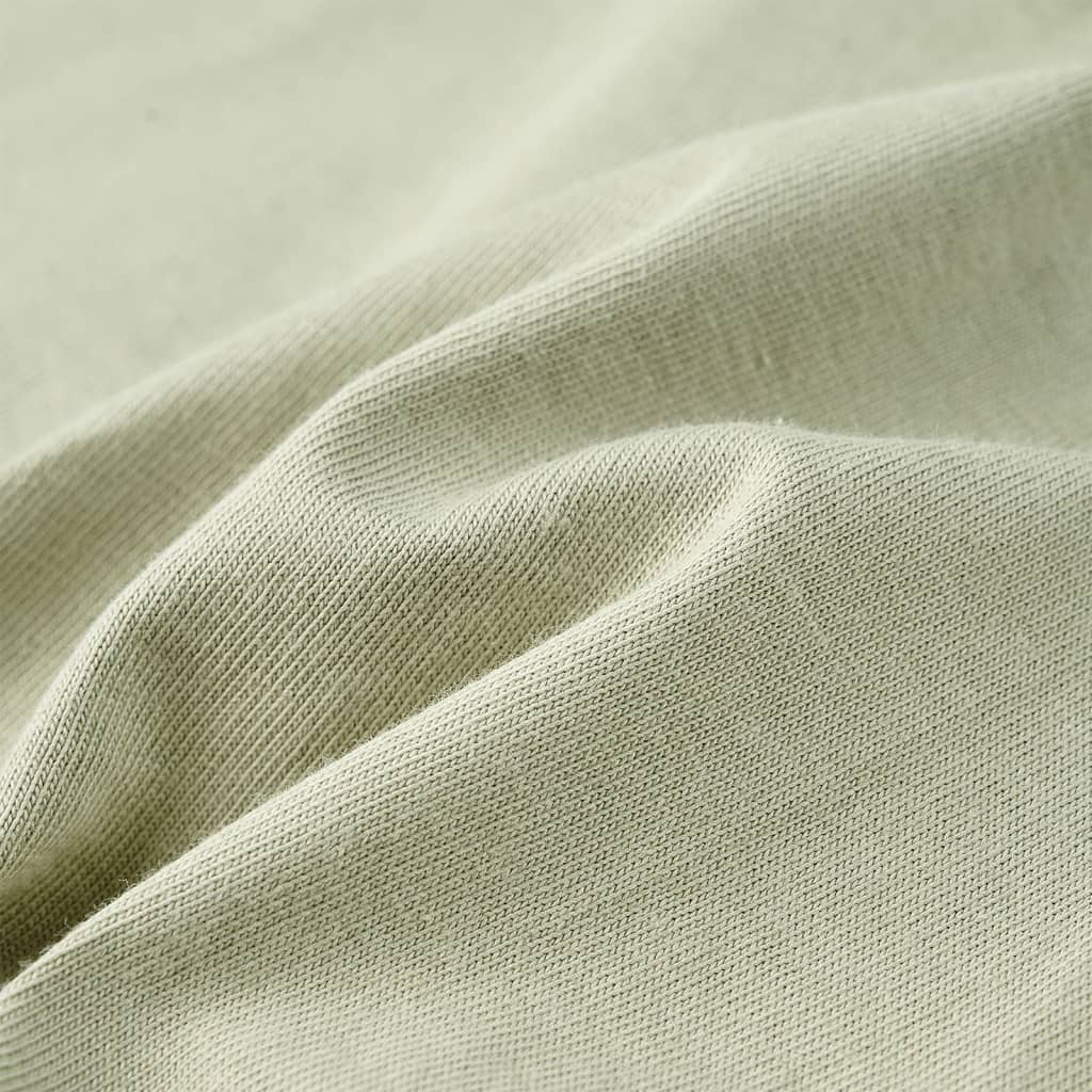 Μπλουζάκι Παιδικό Κοντομάνικο Ανοιχτό Χακί 140 - PAKOBAZAAR