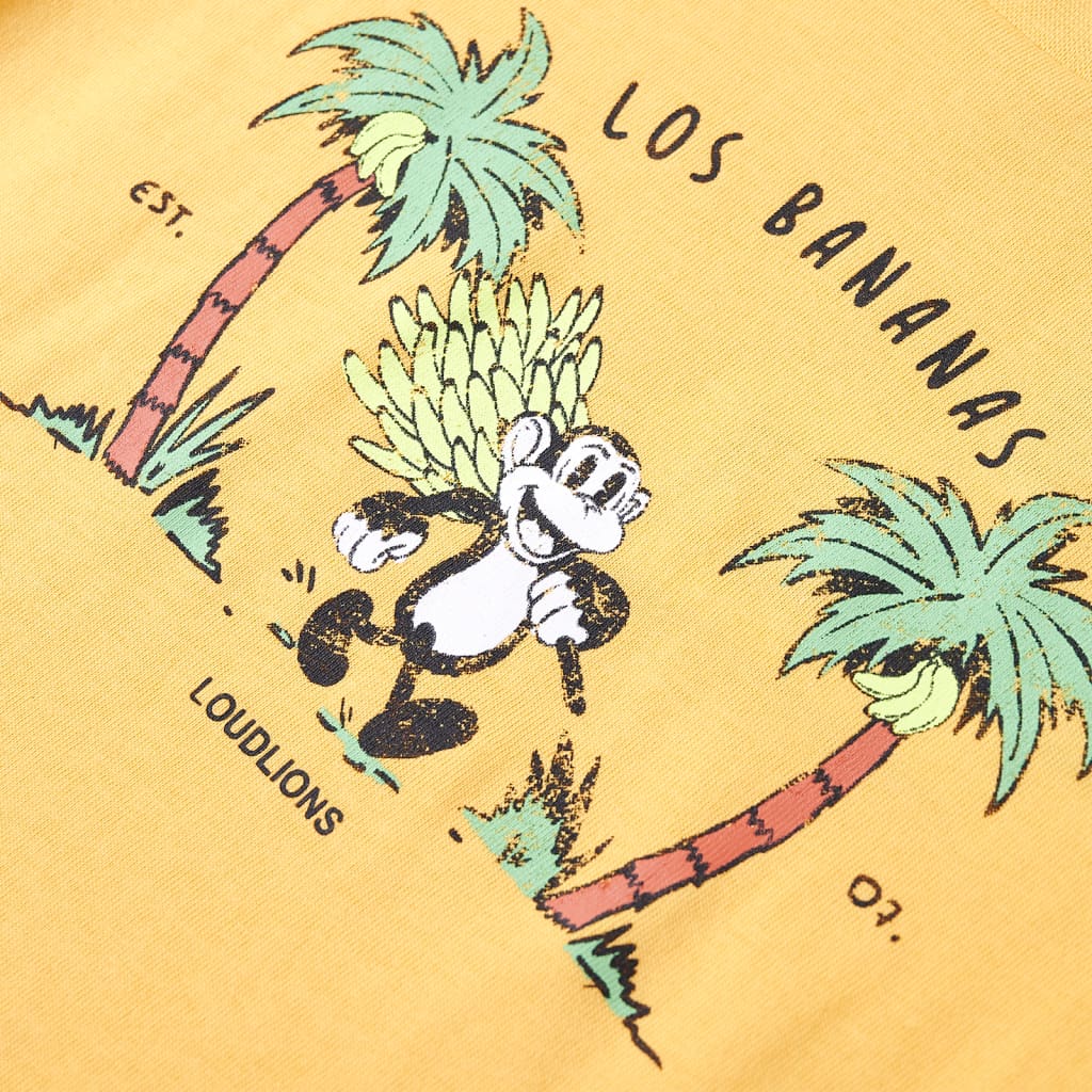 Μπλουζάκι Παιδικό Ανοιχτή Ώχρα 128 - PAKOBAZAAR