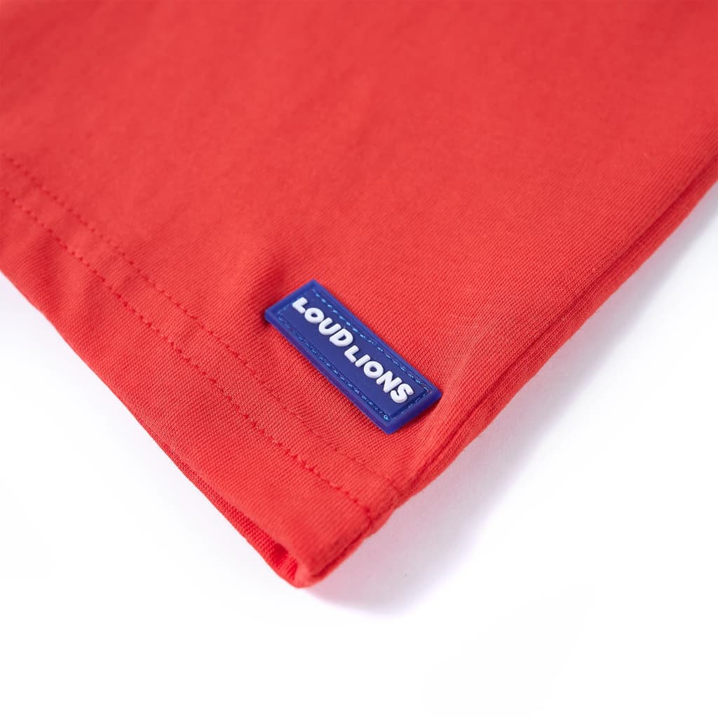 Μπλουζάκι Παιδικό Κόκκινο 140 - Pakobazaar