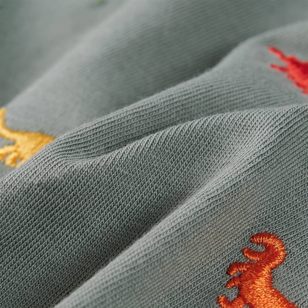 Μπλουζάκι Παιδικό Κοντομάνικο Χακί 140 - Pakobazaar