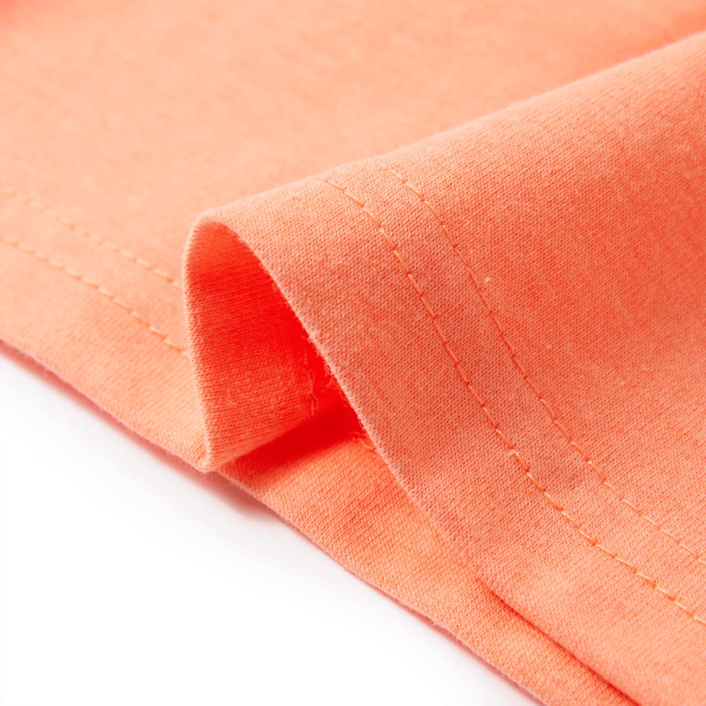 Μπλουζάκι Παιδικό Νέον Πορτοκαλί 128 - Pakobazaar