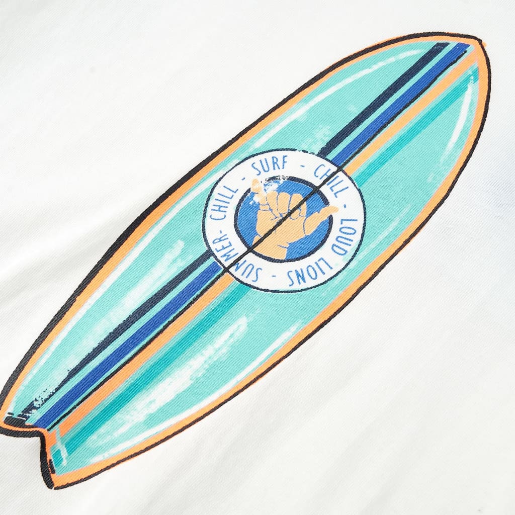 Μπλουζάκι Παιδικό Κοντομάνικο Εκρού 116 - Pakobazaar