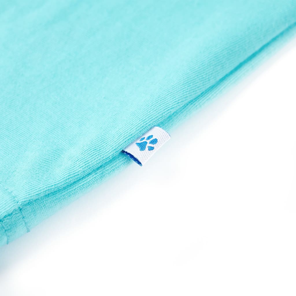 Μπλουζάκι Παιδικό Κοντομάνικο Χρώμα Άκουα 116 - Pakobazaar