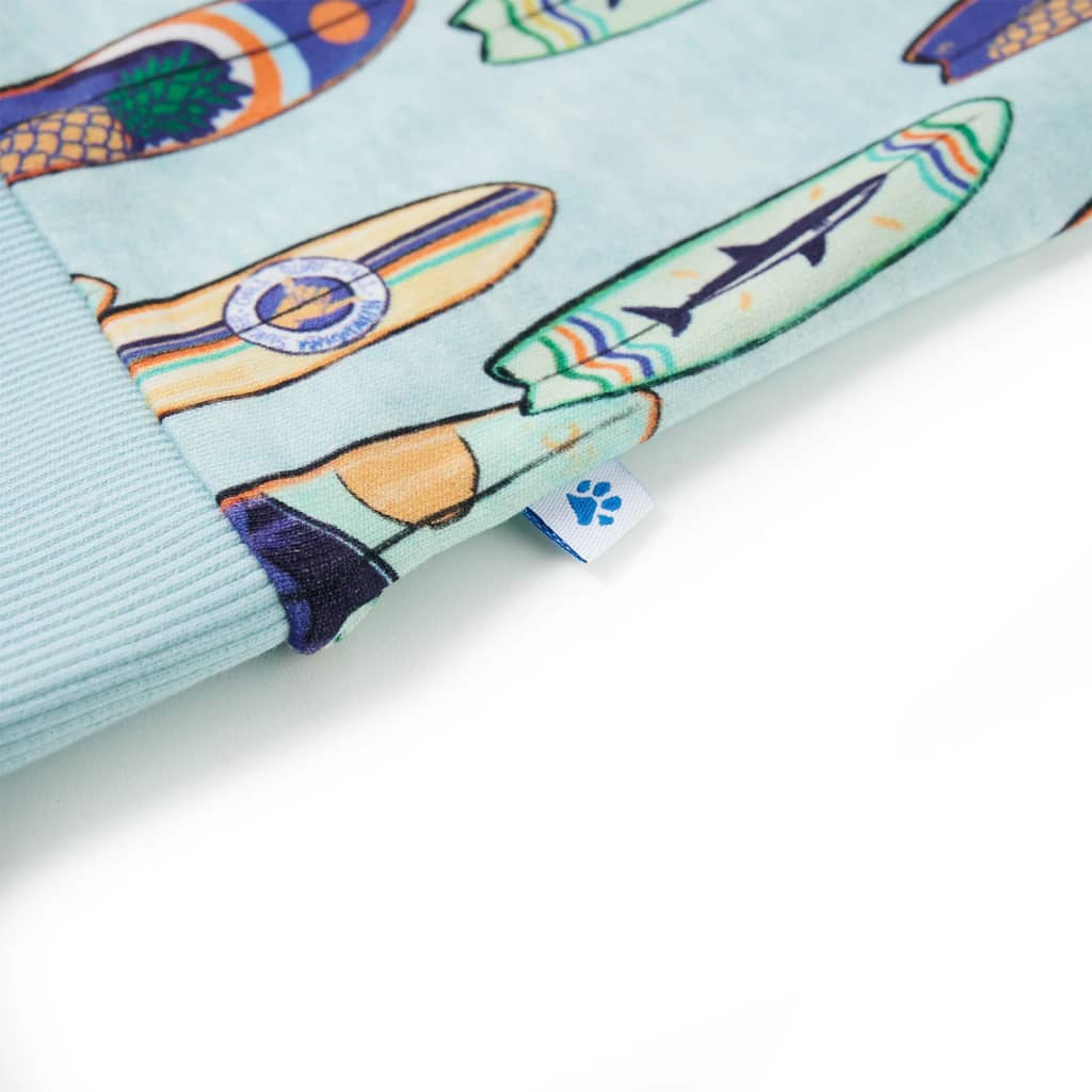 Φούτερ Παιδικό Απαλό Μπλε Μελανζέ 140 - Pakobazaar