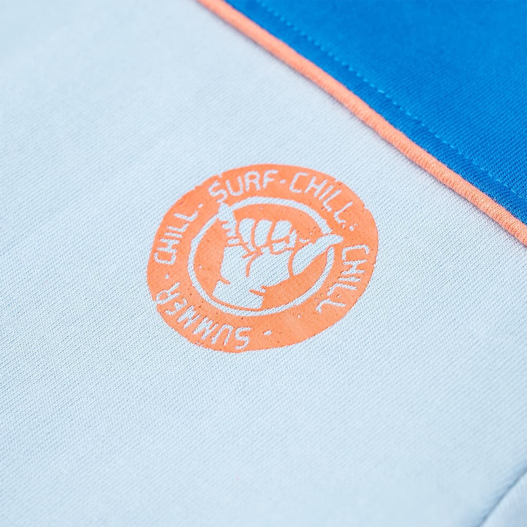 Φούτερ Παιδικό Έντονο Μπλε και Γαλάζιο 128 - Pakobazaar