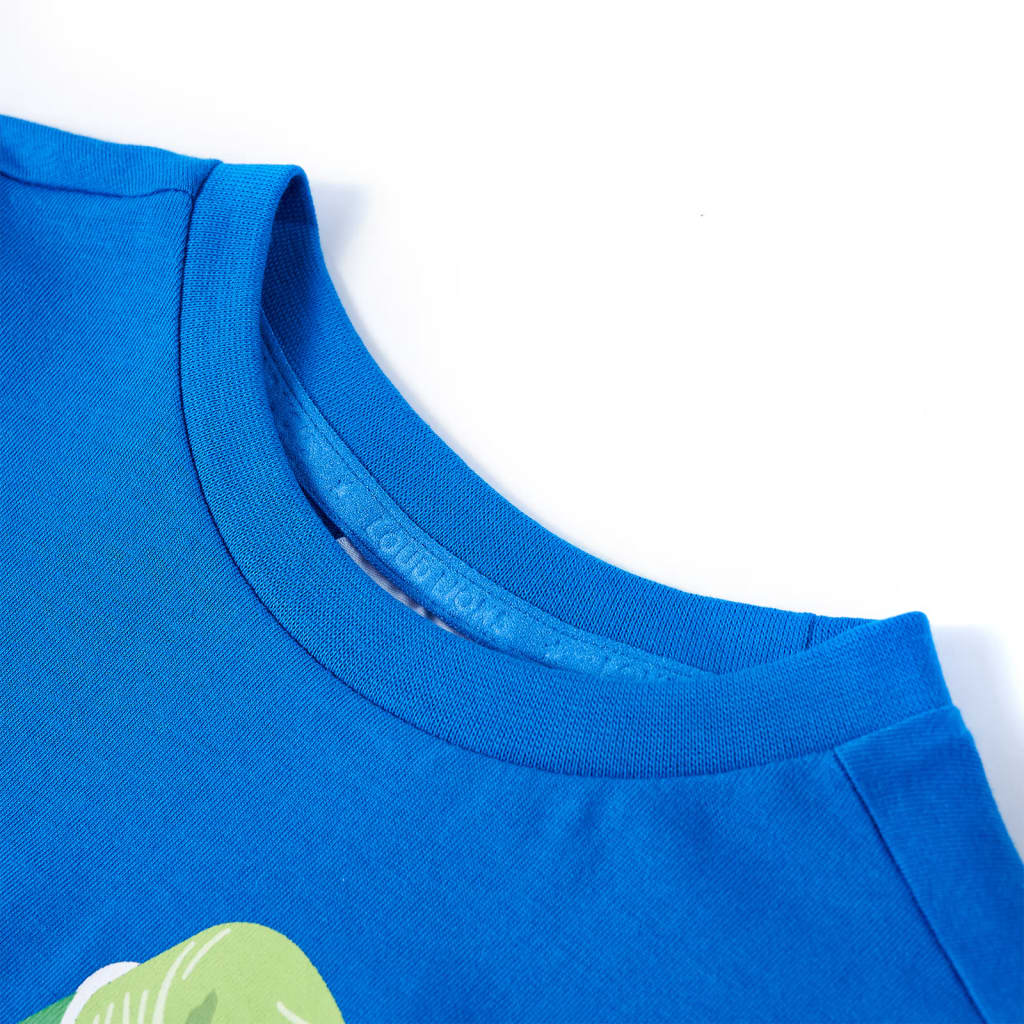 Μπλουζάκι Παιδικό Έντονο Μπλε 92