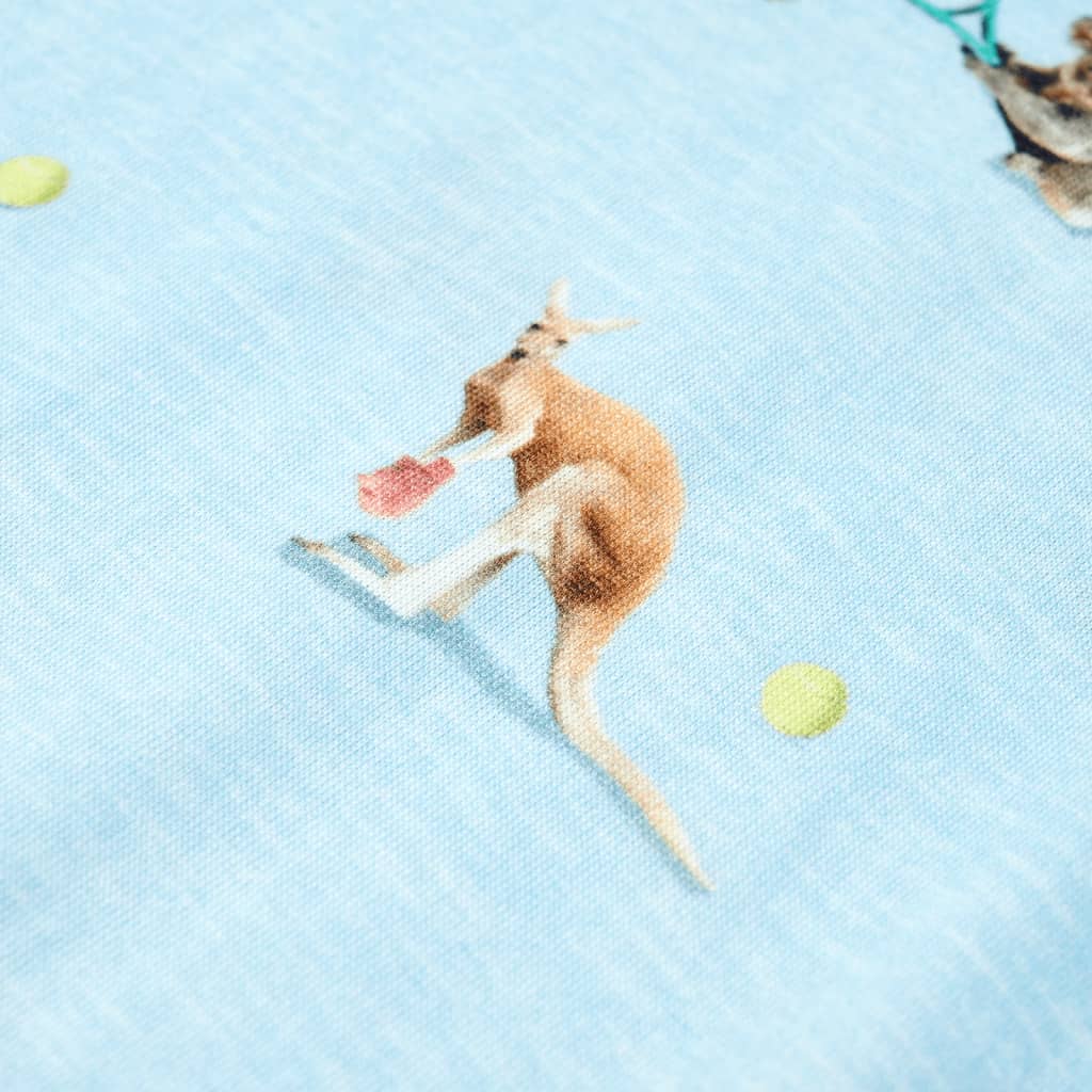 Μπλουζάκι Παιδικό Ανοιχτό Μπλε Μελανζέ 116 - Pakobazaar