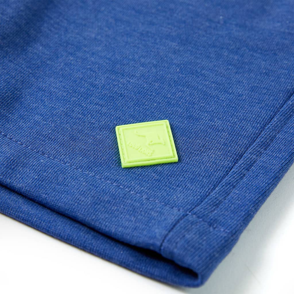 Σορτσάκι Παιδικό με Κορδόνι Μπλε Μελανζέ 128 - Pakobazaar