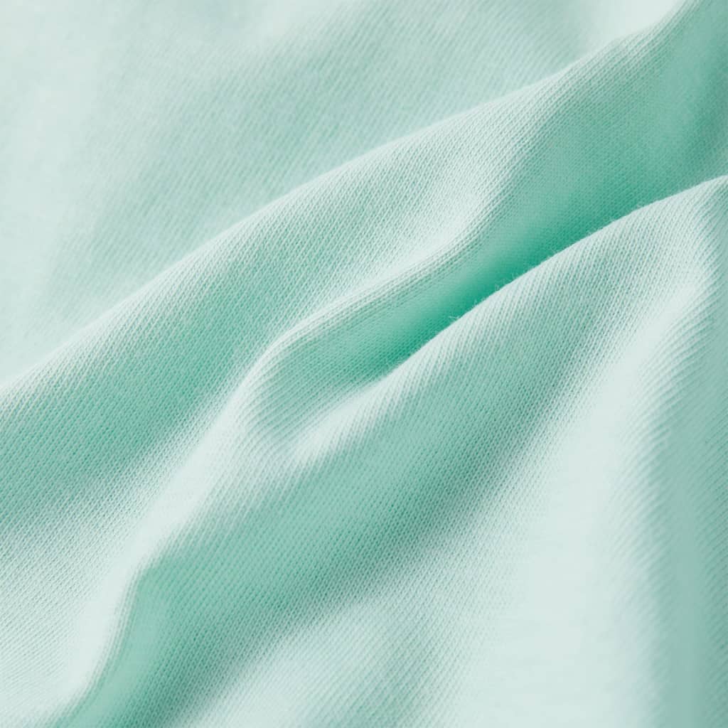 Μπλουζάκι Παιδικό Ανοιχτό Χρώμα Μέντας 140 - Pakobazaar