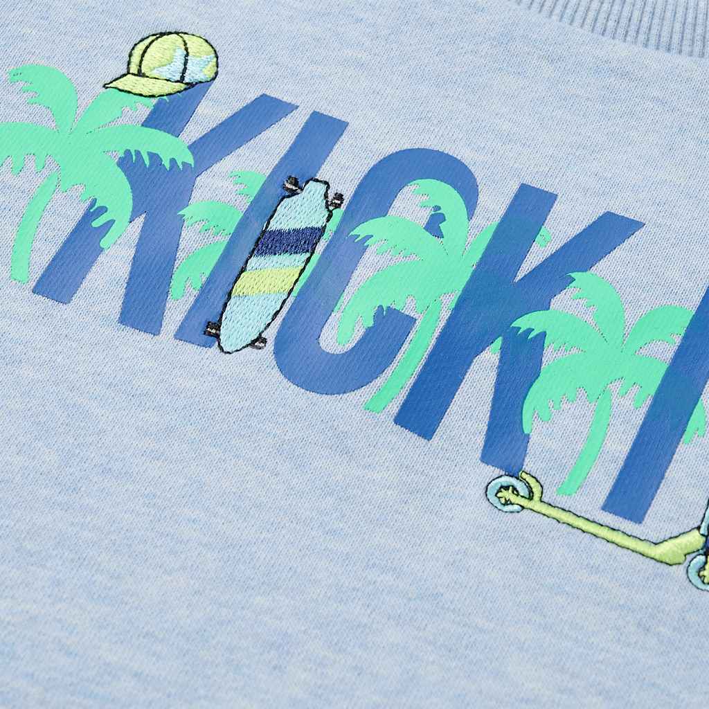 Φούτερ Παιδικό Απαλό Μπλε Μελανζέ 104 - Pakobazaar