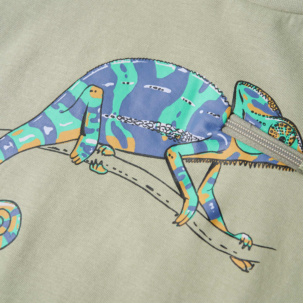 Μπλουζάκι Παιδικό Κοντομάνικο Ανοιχτό Χακί 104 - PAKOBAZAAR