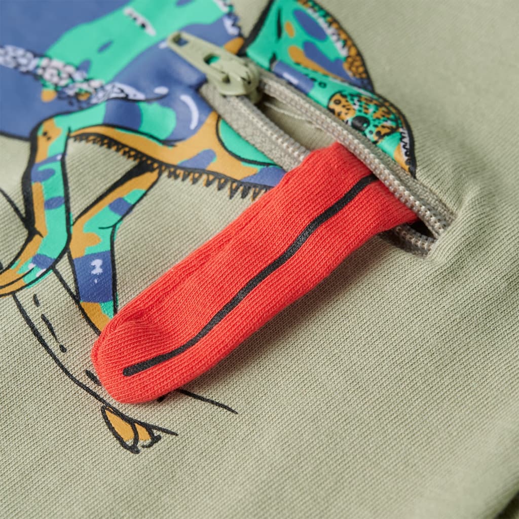 Μπλουζάκι Παιδικό Κοντομάνικο Ανοιχτό Χακί 104 - PAKOBAZAAR