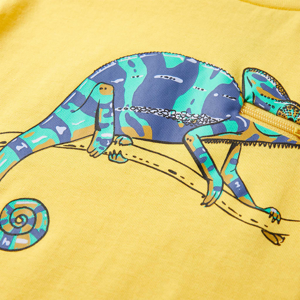 Μπλουζάκι Παιδικό Κοντομάνικο Ανοιχτή Ώχρα 128 - PAKOBAZAAR