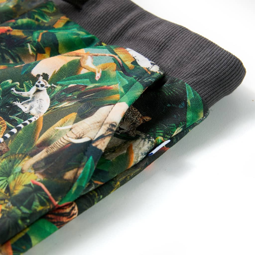 Σορτσάκι Παιδικό με Κορδόνι Παλαιωμένο Πετρόλ 104 - PAKOBAZAAR