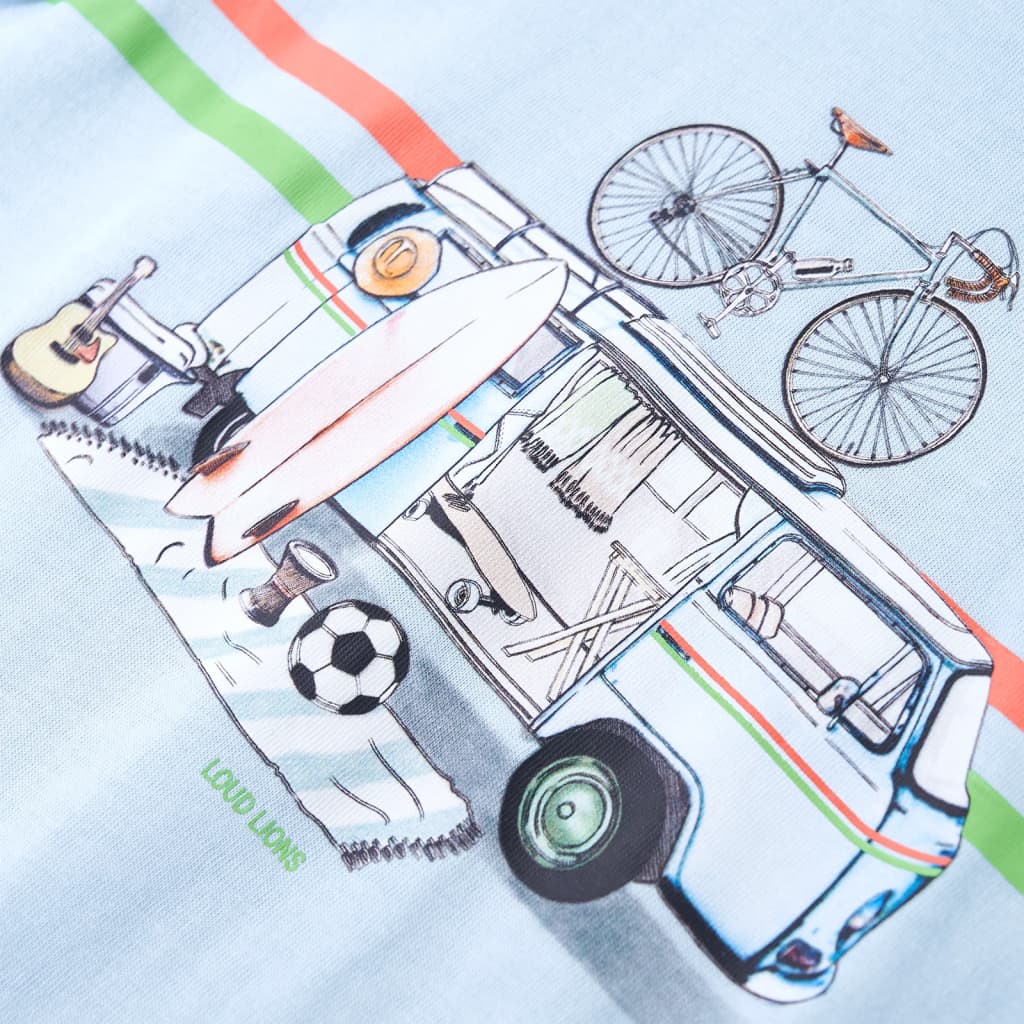 Μπλουζάκι Παιδικό Ανοιχτό Μπλε 104 - PAKOBAZAAR