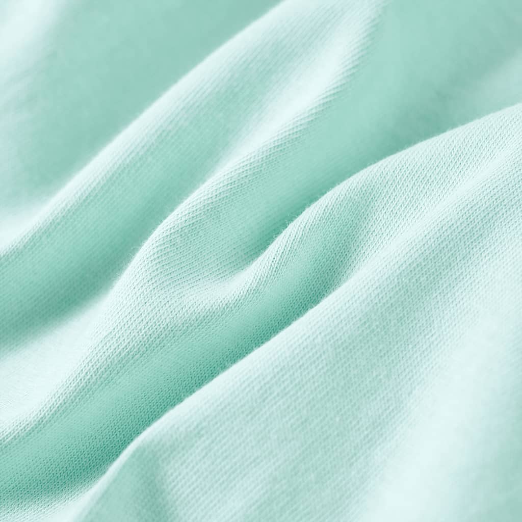 Μπλουζάκι Παιδικό Ανοιχτό Χρώμα Μέντας 128 - PAKOBAZAAR