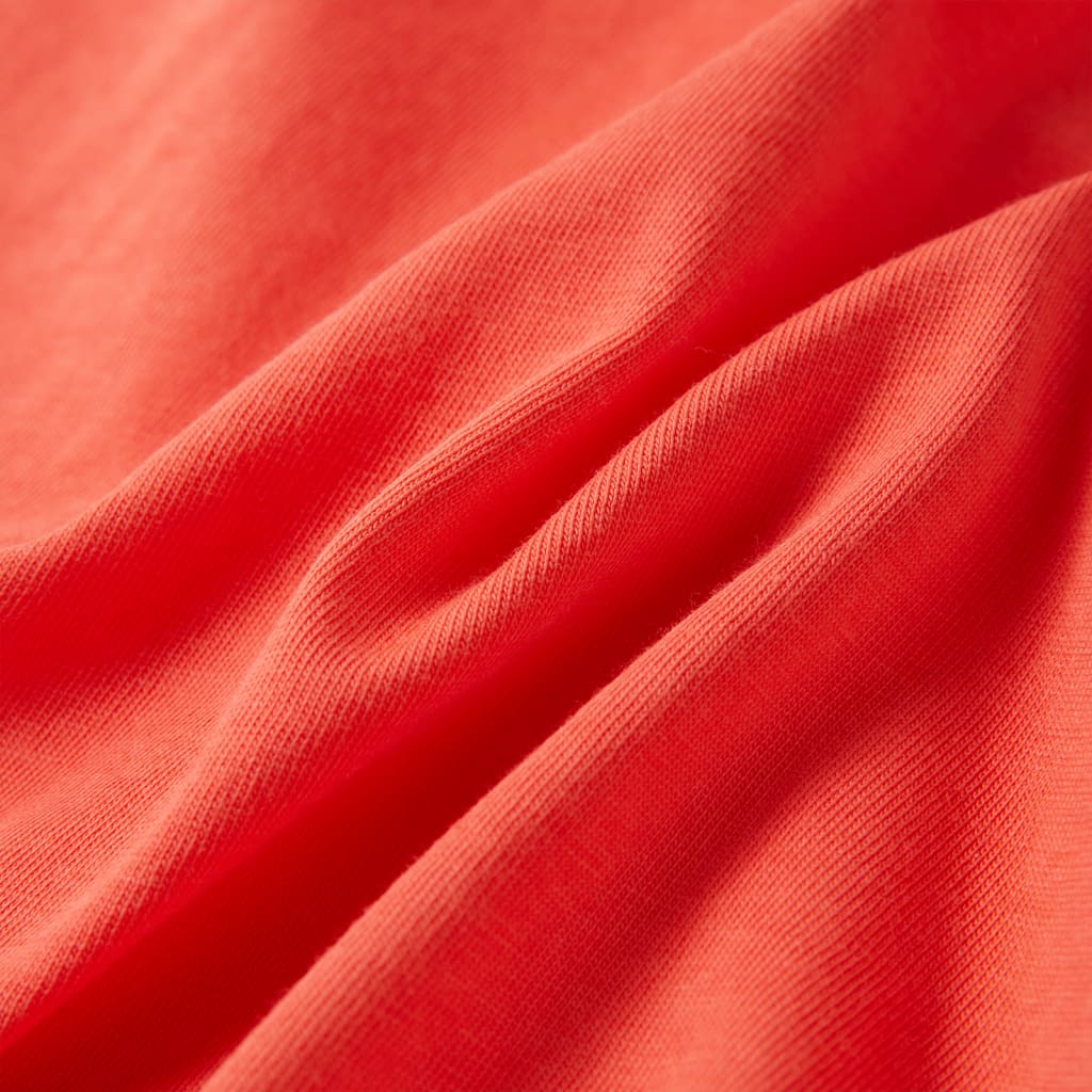 Μπλουζάκι Παιδικό Κοντομάνικο Ανοιχτό Κόκκινο 116 - PAKOBAZAAR