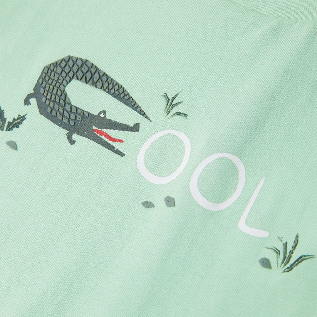 Μπλουζάκι Παιδικό Κοντομάνικο Ανοιχτό Πράσινο 116 - PAKOBAZAAR