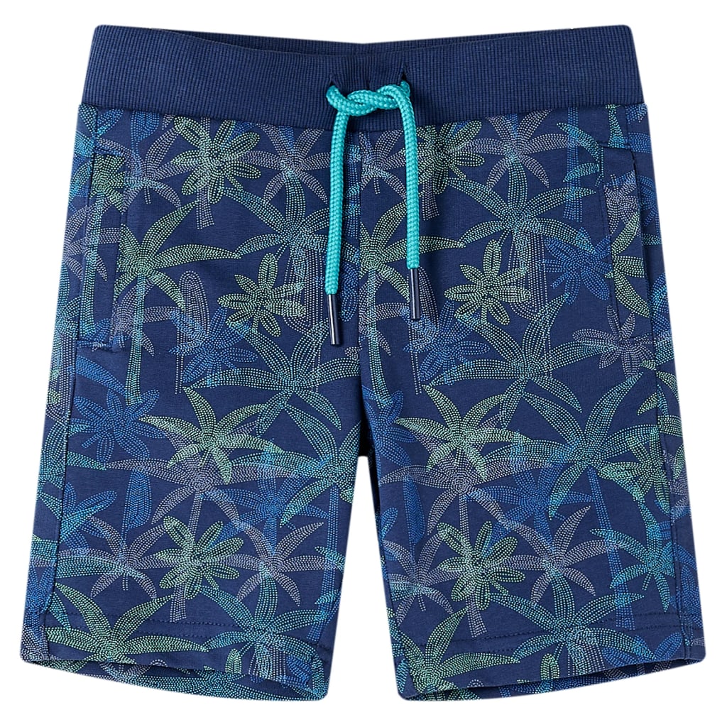 Σορτσάκι Παιδικό με Κορδόνι Ναυτικό Μπλε 128 - PAKOBAZAAR