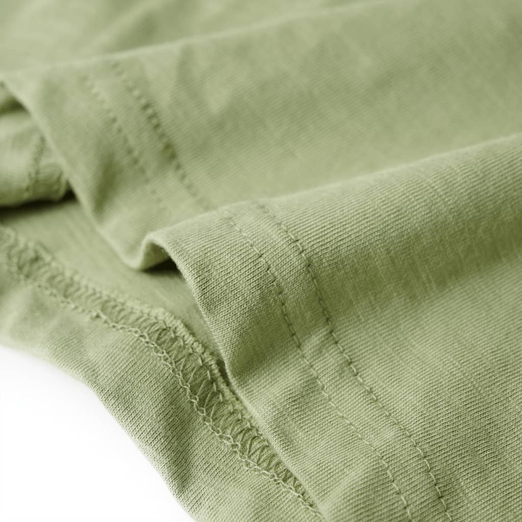 Μπλουζάκι Παιδικό Ανοιχτό Χακί 140 - PAKOBAZAAR