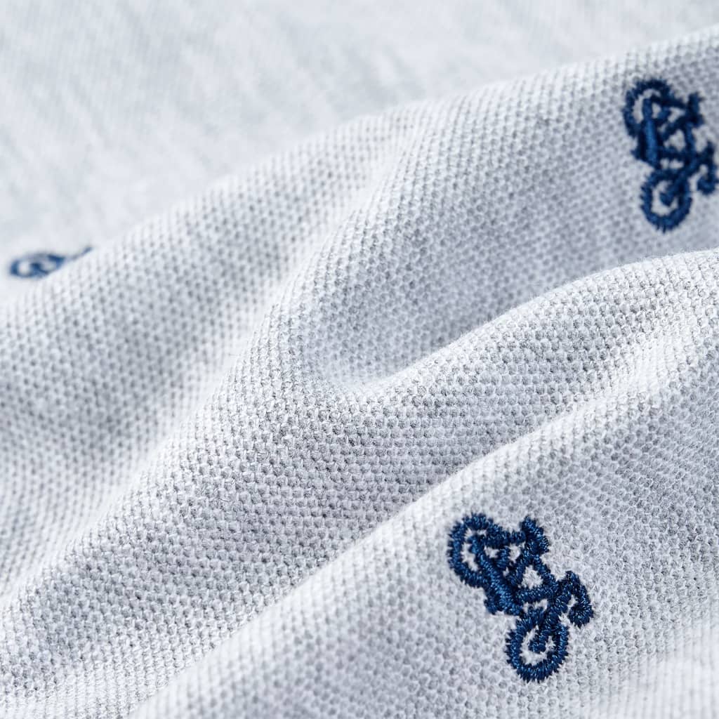 Μπλουζάκι Παιδικό Πόλο Γκρι Μελανζέ 92 - PAKOBAZAAR