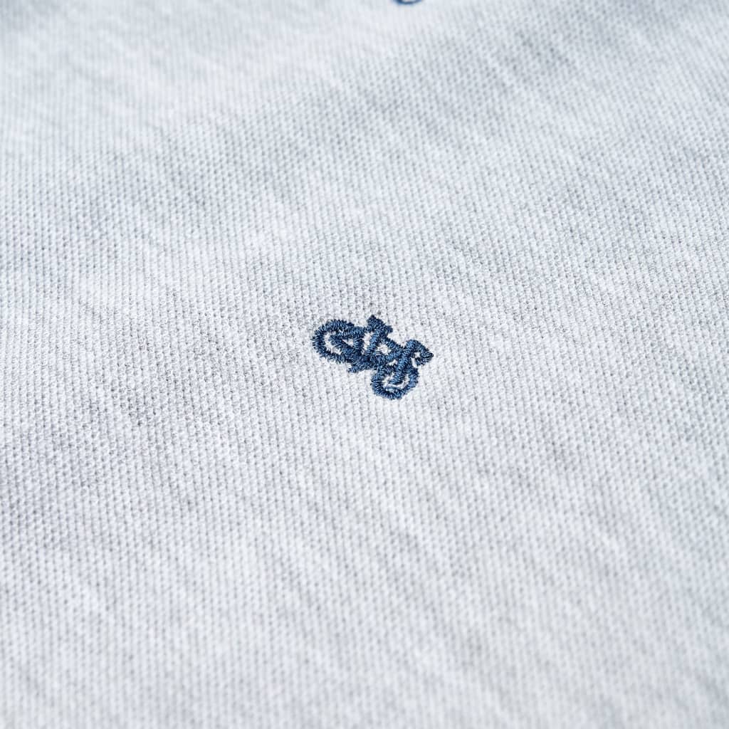 Μπλουζάκι Παιδικό Πόλο Γκρι Μελανζέ 104 - PAKOBAZAAR