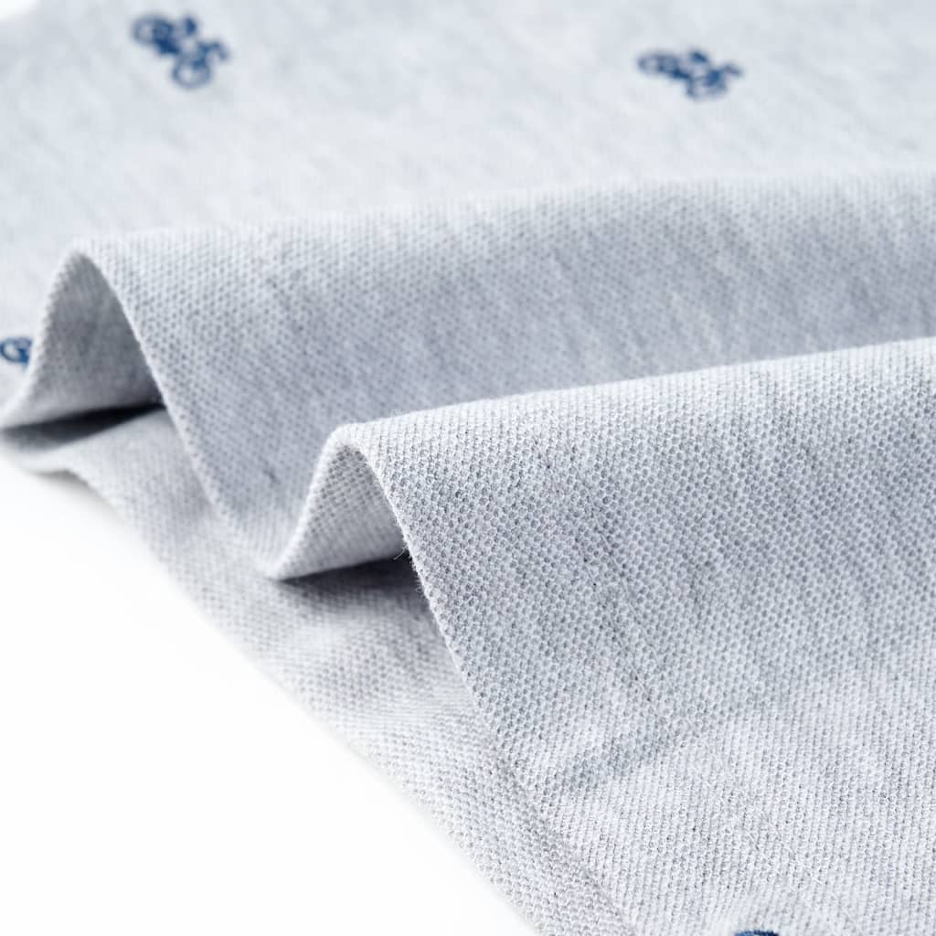 Μπλουζάκι Παιδικό Πόλο Γκρι Μελανζέ 104 - PAKOBAZAAR