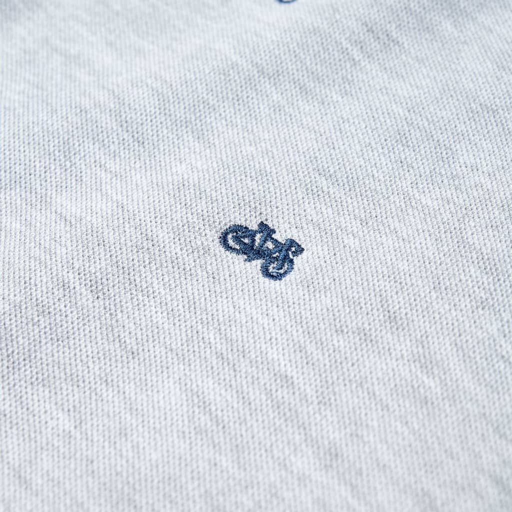 Μπλουζάκι Παιδικό Πόλο Γκρι Μελανζέ 140 - PAKOBAZAAR