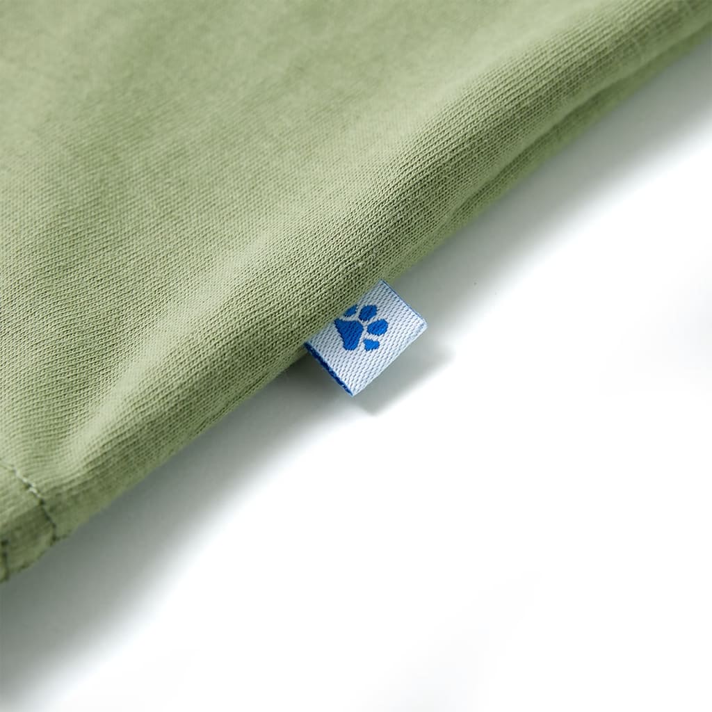 Μπλουζάκι Παιδικό Κοντομάνικο Ανοιχτό Χακί 128 - PAKOBAZAAR