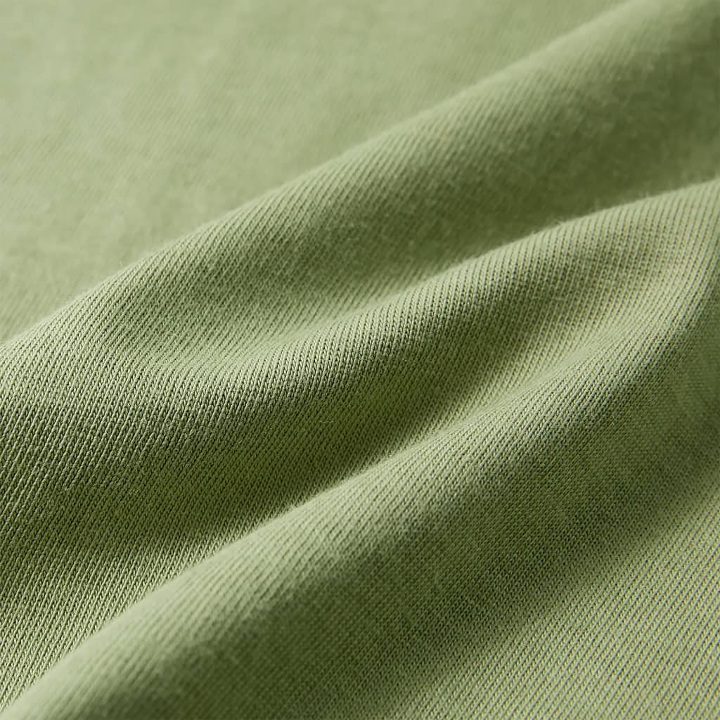 Μπλουζάκι Παιδικό Κοντομάνικο Ανοιχτό Χακί 128 - PAKOBAZAAR