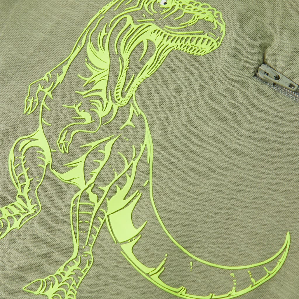 Μπλουζάκι Παιδικό Κοντομάνικο Ανοιχτό Χακί 104 - PAKOBAZAAR