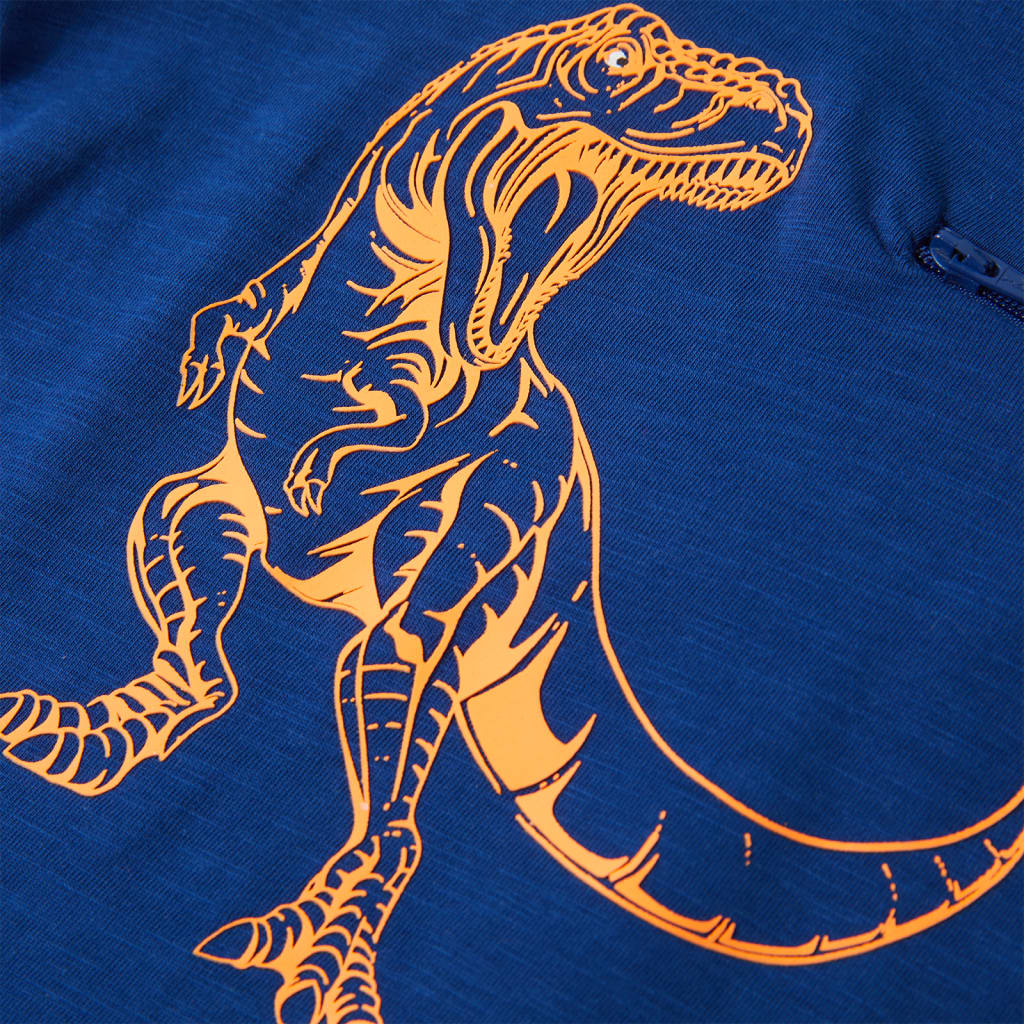 Μπλουζάκι Παιδικό Κοντομάνικο Σκούρο Μπλε 128 - PAKOBAZAAR