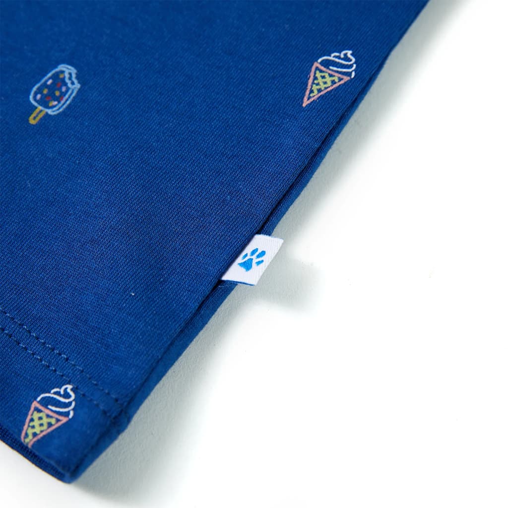 Αμάνικο Μπλουζάκι Παιδικό Σκούρο Μπλε 140 - PAKOBAZAAR