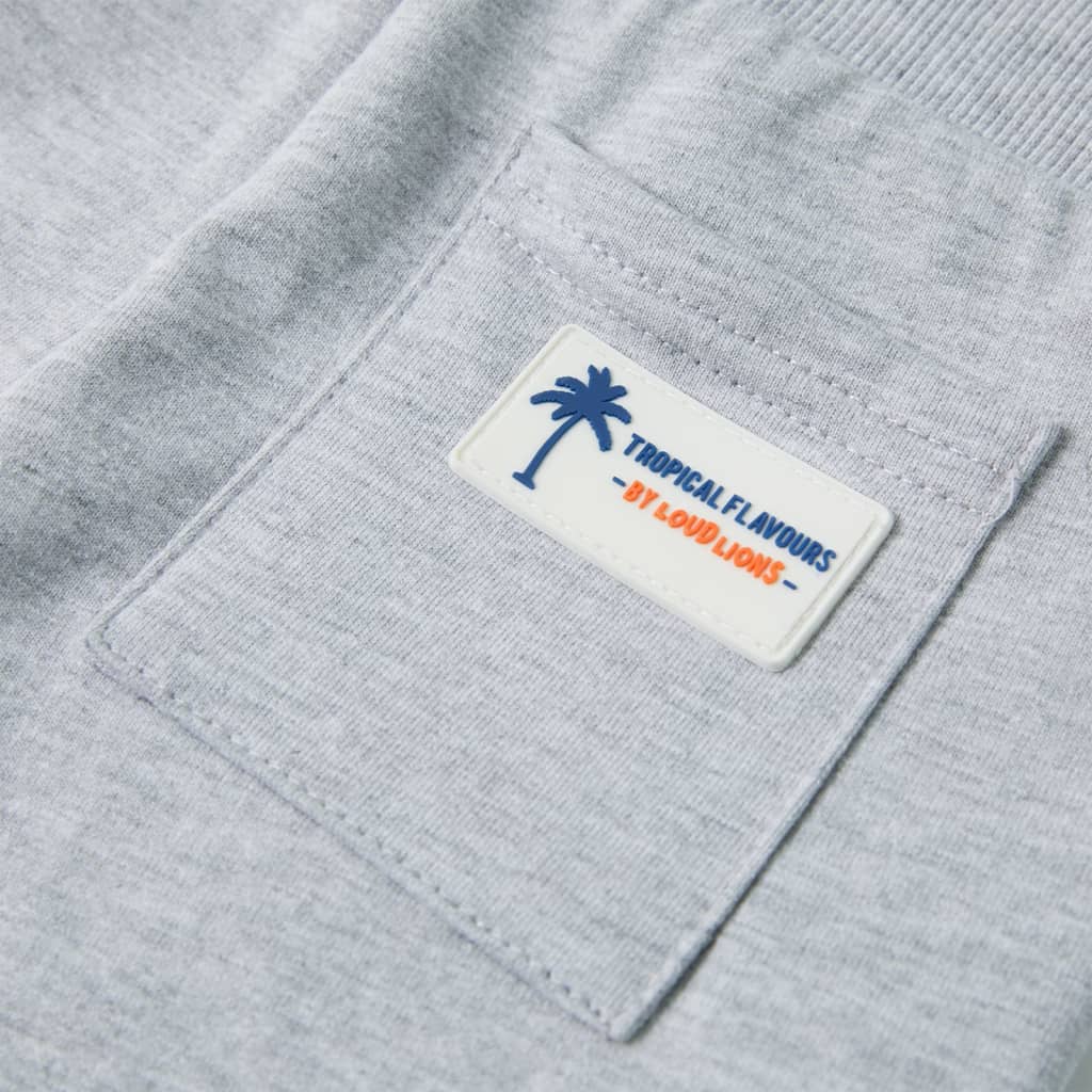 Σορτσάκι Παιδικό με Κορδόνι Γκρι 104 - PAKOBAZAAR