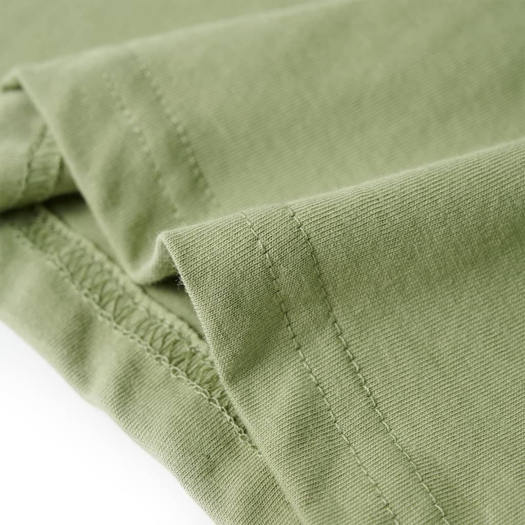 Μπλουζάκι Παιδικό Ανοιχτό Χακί 140 - PAKOBAZAAR