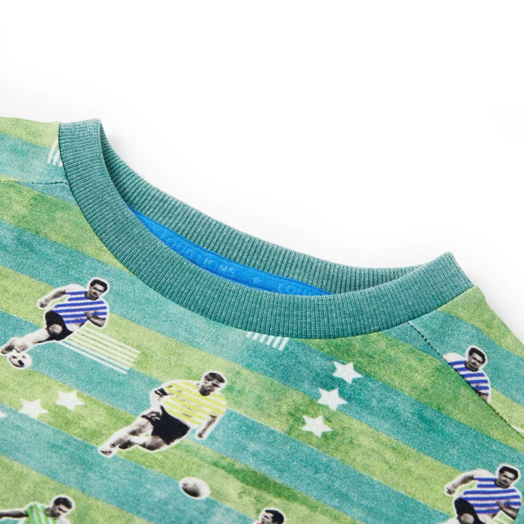 Φούτερ Παιδικό Ανοιχτό Πράσινο Μελανζέ 116 - PAKOBAZAAR