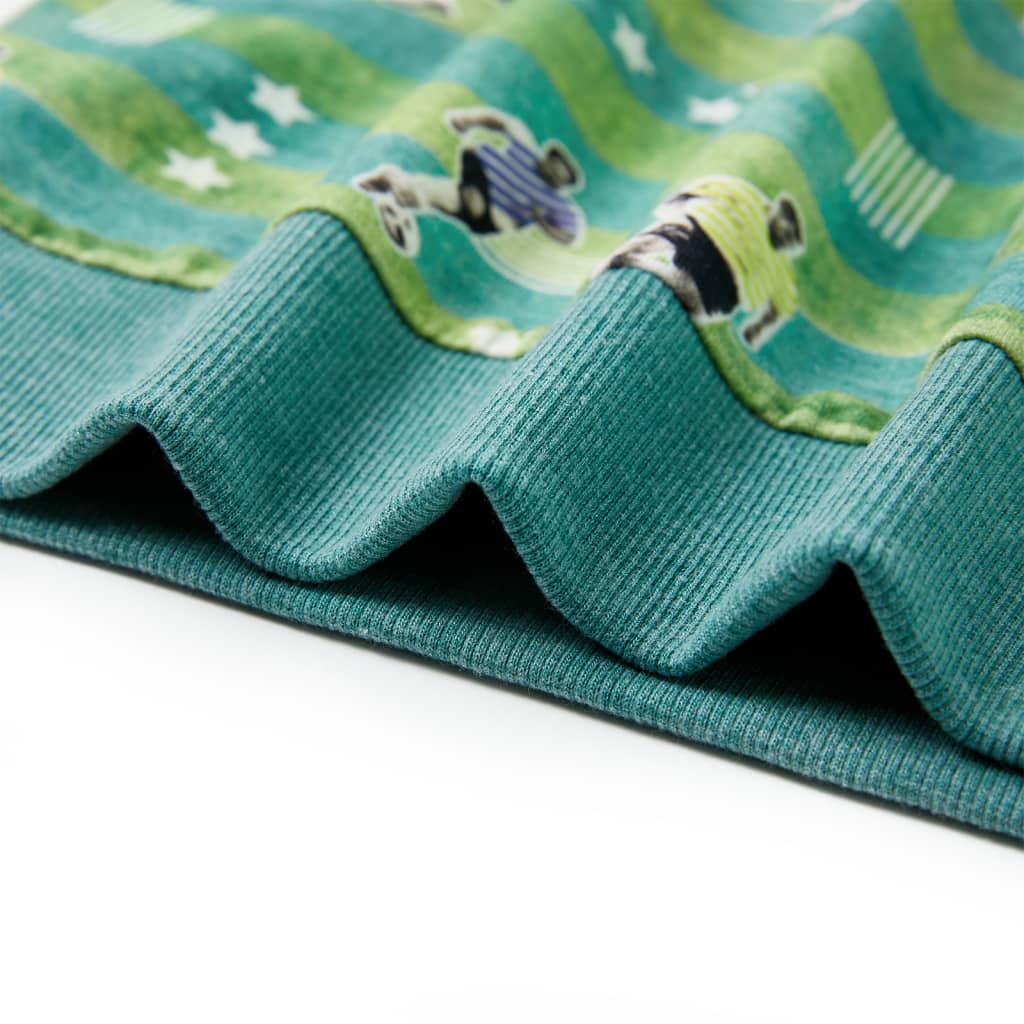 Φούτερ Παιδικό Ανοιχτό Πράσινο Μελανζέ 140 - PAKOBAZAAR