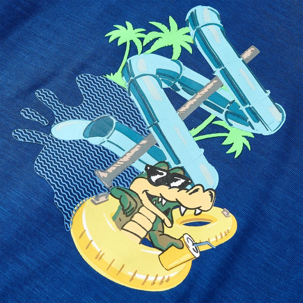 Μπλουζάκι Παιδικό Σκούρο Μπλε 128 - PAKOBAZAAR